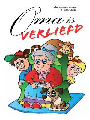 cover image of Oma is verliefd